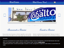 Tablet Screenshot of hotelvacanzarimini.com